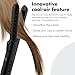 HOT & Cool PRO Styler | Ultra-Light 2-in-1 Flat Iron & Curling Iron with Cool Air System | Ceramic Plates, Rotating Cable, Auto Shut Off, 4 Heat Settings (320°F - 450°F) (Black)