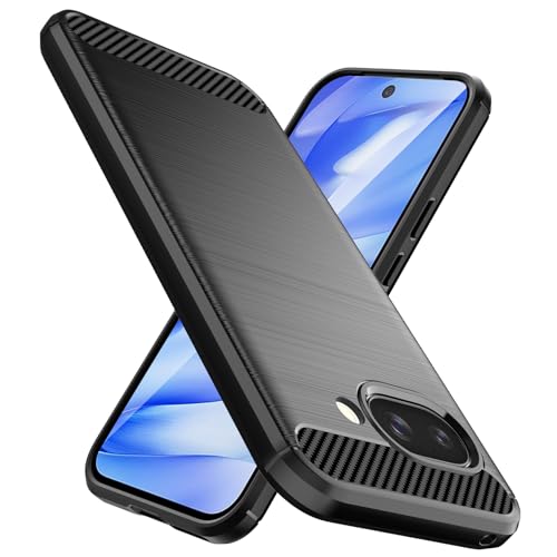 Natbok Custodia Cover per Google Pixel 9a,Spazzolata e Fibra di ...