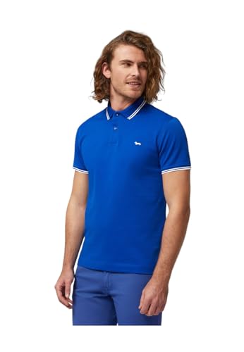Harmont & Blaine Polo de manga corta con contrastes LNL010021148, turquesa, 3XL