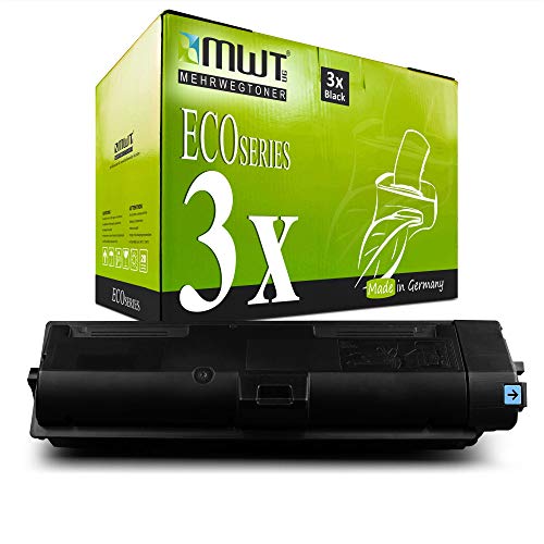 Toner compatible Kyocera Ecosys P2235dn TK-1150 pack de 3 consommables de bureau