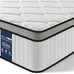 BedStory 5FT King Size Mattress 12 Inch, Medium Firm Hybrid Pocket Sprung Mattress with Breathable Foam, Motion Isolation & Pressure Relief, Mattress in a Box, 150×200×30cm