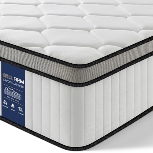 BedStory King Mattress 150x200cm – 30cm Pocket Sprung Mattress for Pressure Relief & Comfort Sleep