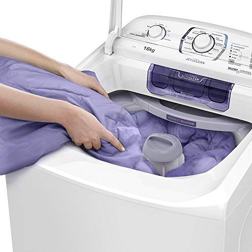 Lavadora Electrolux Branca com Dispenser Autolimpante e Ciclo Silencioso (LAC16)