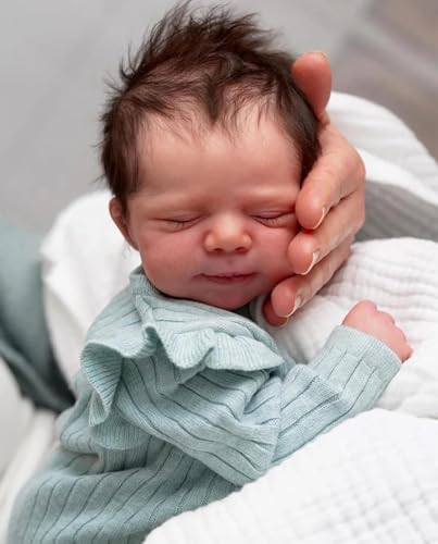 Muñeca Reborn Baby Dolls 18 pulgadas realista para niñas miniatura 6