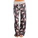 Produktbild Longra Damen Hose Sommerhose Gestreift-Blumenmuster Hosen Locker Weite Bein Lange Hose Gamaschen Freizeithose Yoga Sporthose Damen Leichte Pumphose Haremshose Stretch Strandhose (M, Gray 01)
