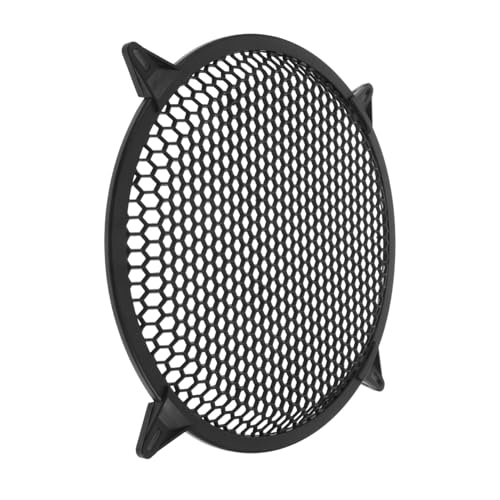 Mikinona 車用スピーカー オーディオスピーカー メッシュグリルガード 保護グリル プラスチックメッシュガード 車用サブウーファー用 簡単取り付け