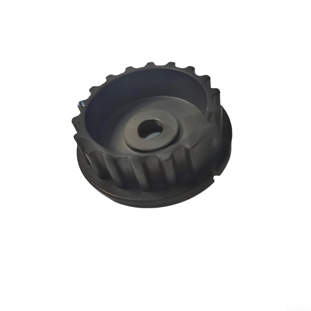 Puleggia del generatore con denti di collegamento per 2 LR2 3.2 V6, LR001981, ingranaggio alternatore in metallo con denti di azionamento del generatore, componente di accensione nero