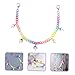 VANZACK Colorful Mushroom Pants Chain Candy Color Resin Belt for Women Punk Pocket Chain for Jeans and Trousers Stylish Accessory for Girls Unique Fashion Statement