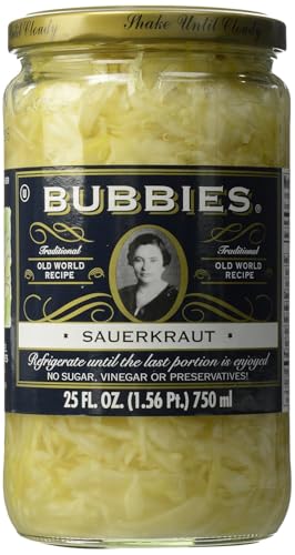 Bubbies Sauerkraut 25.0 OZ(Pack of 3)