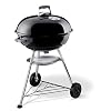 Weber Compact Kettle Houtskoolbarbecue 57 Centimeter | Barbecue Met Deksel | Standaard En Wielen| Vrijstaande Outdoor…
