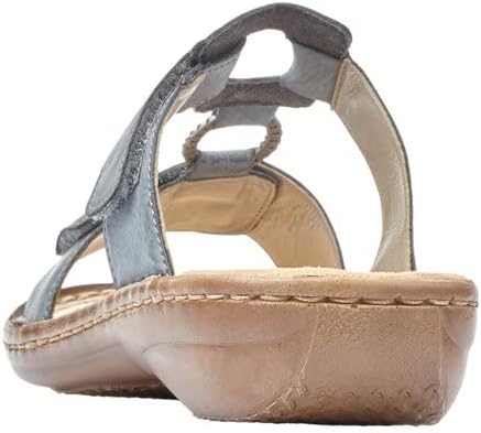 Ciabatte Donna Rieker V4652 | Ecopelle, Comode E Morbide, Chiusura A Strappo - Foto 5