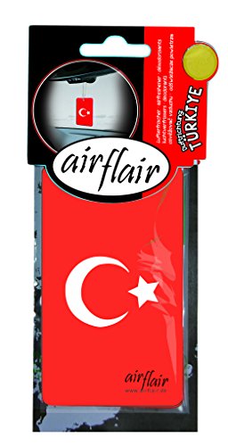 Preisvergleich Produktbild airflair AZLUF352 Papierlufterfrischer Flagge Türkei
