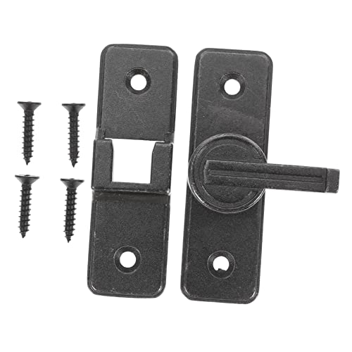 VILLCASE Bathroom Door Lock Barn Door Latches Stainless Steel Security Lock Degree Rotatable Design