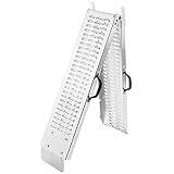 06059 Stahl Paar Auffahrrampe 180cm 400kg klappbar Laderampe Auffahrschiene - 3