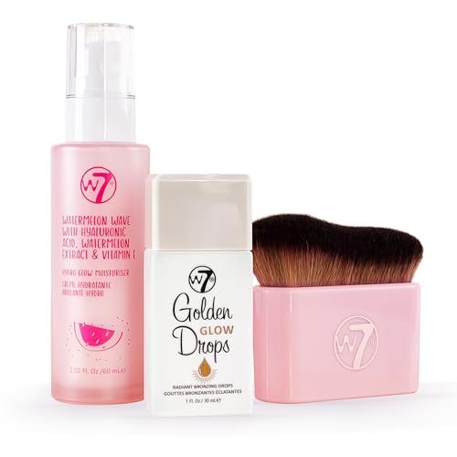 W7 Golden Glow Drops Essential Trio