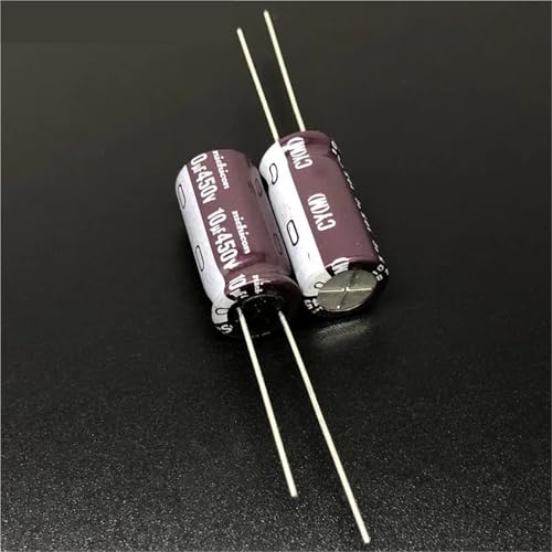 Condensateur 450V 10uF en aluminium pour restaurer vos anciens appareils audio et vidéo
