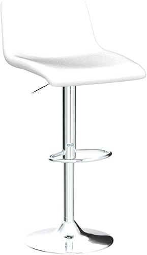 Miniatura 21 de Finnhomy Taburetes de bar modernos de piel sintética, juego de 2 taburetes de bar de altura de mostrador, taburetes de bar giratorios con reposapiés
