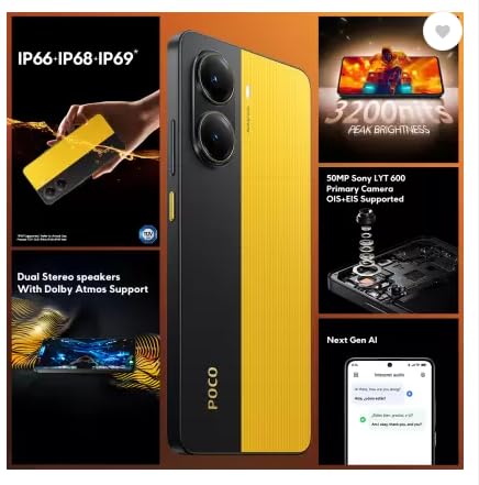POCO X7 Pro 5G, Yellow (8GB, 256GB) - Price History