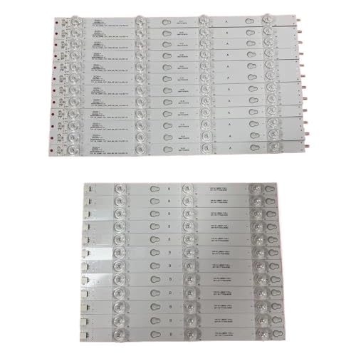 NWWGHAG LED�X�g���b�v(12) Fit For Thomson 65UC6306 65UC6406 65US6016 TV 65D2900 D65A620U 65A730U 65HR330M07A4 V2 YHF-4C-LB6507-YH01�ɓK