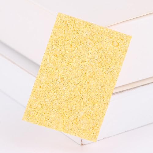 Image of Leadigol 10Pcs Cleaning Sponge Solder Tip Welding Clean Pads,Cleaning Sponge Welding Accessories Soldering Iron For Electric Welding Square Solder Tip Cleaning Sponge