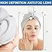 Shower Mirror Fogless for Shaving, Anti Fog Mirrors for Shower Shave 7.1