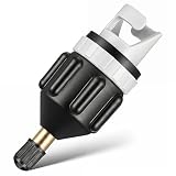 LIOOBO SUP-Pumpenadapter für Kompressor und Luftpumpe, SUP-Ventiladapter auf Autoventil für Stand Up Paddle Board und Schlauchboot