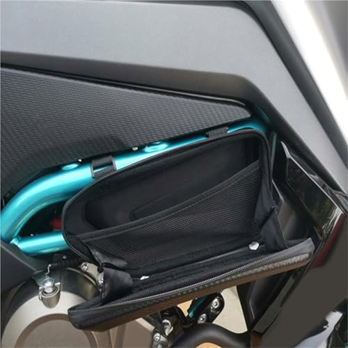 Bolsa lateral para Brixton Crossfire 500 XC triangular impermeable y rígida 3