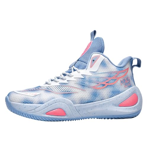 Generisch Zapatillas de baloncesto para hombre y mujer, zapatillas de fútbol, zapatillas de correr, antideslizantes, zapatillas de deporte, zapatillas de fitness, ligeras, unisex, zapatos de exterior