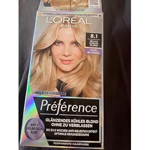 Préférence Cool Blondes 8.1 Helles kühles Blond