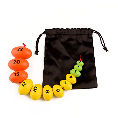 Wooden Prader Orchidometer, Prader Balls, Endocrine Rosary For Measuring Testis Scale In Clinic/Hospital, Best Gift For Endocrinologist And Pediatrician #TOP3