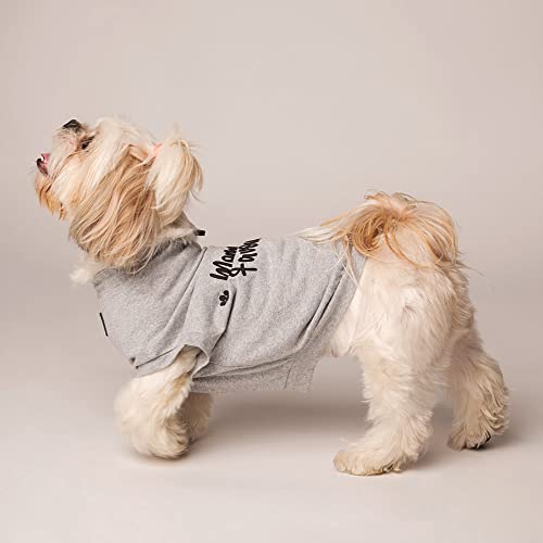 Image of HUFT Twinning - Mommy' s Favourite T-Shirt for Dogs - Grey with Black Print - 3XL