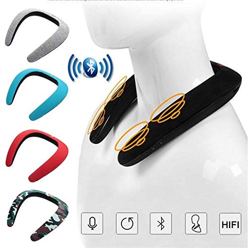 Enceinte Epaule pour HUAWEI P40 lite 5G Smartphone Musique Sans Fil Cou Bluetooth - vue 3