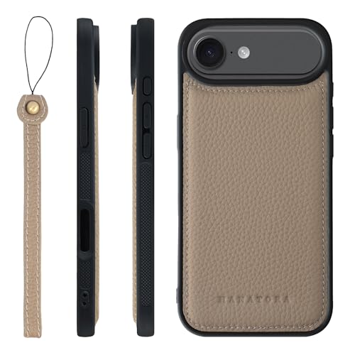 HANATORA for iPhone 17Air �P�[�X �{�v �ϏՌ� �o���p�[�^ �X�}�z�P�[�X �X�}�z �X�g���b�v �t�� �V�������N���U�[ �M�t�g �O���[�W�� SPGGZ-17Air-Grege