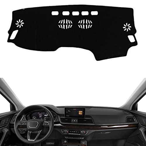 Tapis de tableau de bord pour Audi Q5 Q5L 2018-2020 antidérapant noir