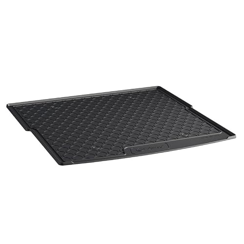 Gledring Rubbasol (Rubber) Trunk mat compatible with Skoda Kodiaq II (PS7) 2024- excl.PHEV (5-Persons) (Upper variable floor), Black
