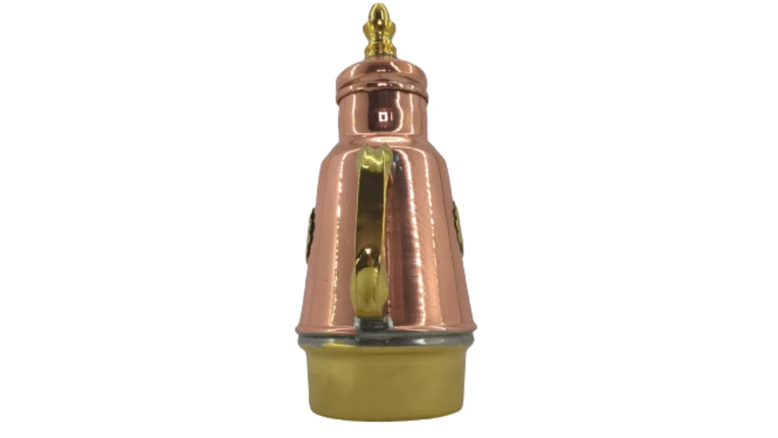 Oliera in Rame e Ottone con Manico da Cucina casa per Ristorante Pizzeria 1/2 500 ml Artigianato Made in Italy