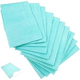 Cabilock 10 Stück Teiliges Einweg oralpapier Einweg oral schal Zahnpflege Einweg papiertücher mit Polyethylen schutz für Zahnkliniken Saugfähig und Hygienisch Farbauswahl Zufällige Farbe