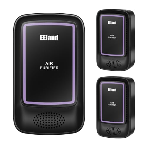 Purificador de Aire Ionizador de 3 Unidades para Hogar miniatura 1