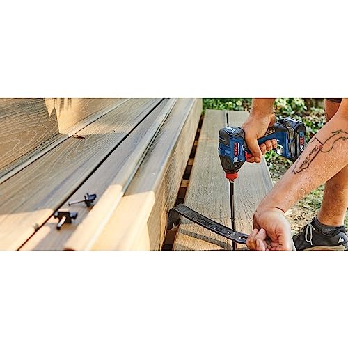 Bosch GXL18V-227B25 18V 2-Tool Combo Kit with Connected-Ready Two-In-One 1/4 In. Bit/Socket Impact Driver/Wrench, 1/2 In. Hammer Drill/Driver and (2) CORE18V® 4 Ah Advanced Power Batteries - image 4