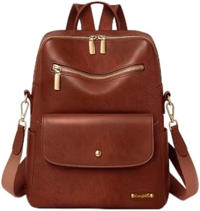 Mochila Bolsa Feminina Elegante Resistente com Alça de Ombro Esti...