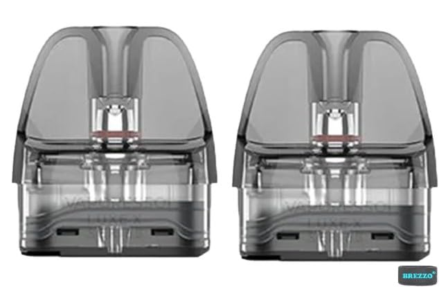 Luxe X 0.8 ohm Pods 2ml COREX 2.0 pods (2 Pcs), Compatible with Vaporesso Luxe X2 Kit, Luxe X Pro Kit, Luxe X Kit and Luxe XR Kit - Nicotine Free