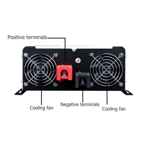 Onduleur à onde sinusoïdale 12V 220V 5000W pour alimentation auto