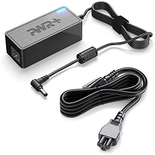 Pwr AC Adapter for ASUS Monitor, MSI Optix Power Supply: UL Listed 65W Extra Long 12 Ft Cord TUF Gaming VS228H-P VS239H VG245H VS248H-P VG278Q MX279 MX279H MX239H VX228H VX238H VX248H ROG Swift PG278Q