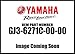 New Yamaha OEM GJ3-6271C-00-00 CAP,GRIP HAND LH GJ36271C0000