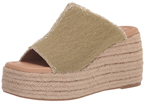 Lucky Brand Sandália feminina plataforma Scippio, Semente de erva-doce, 41