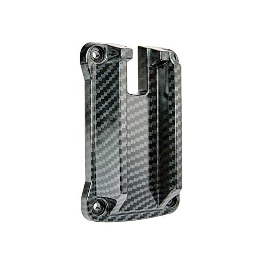 DeYoungArbeit Gun Magnet Mount Holster 36lbs Quick Load Pistol Holder Tactical Firearm Accessories Concealed Mount Holder for Truck, Car, Home, Cashier, Vehicle, Desk (Carbon Fiber 1 Pack)