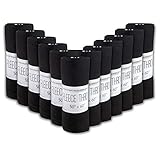 24 Pack of Fleece Throw Blankets Bulk Throw Blankets for Wedding Favors, Homeless Women, Men in Assorted Colors (Black)