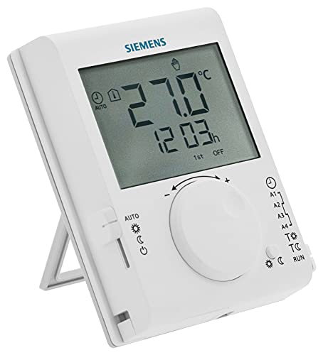 SIEMENS Ingenuity for Life - RDJ100RF/SET Termostato de Ambiente programable + Receptor