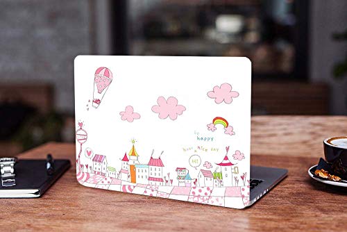 Image of GalaxsiaTM Dream City to Be Happy Vinyl Laptop Skin /Sticker /Cover /Decal Compatible for Any 13 inch-13.3 inch Inches Laptop (Hp /Dell /Sony /Acer /Lenovo /Asus. Etc) Or Notebook.