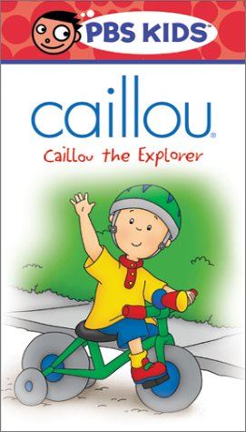 Caillou - Caillou the Explorer VHS